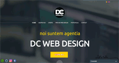 Desktop Screenshot of dcwebdesign.ro